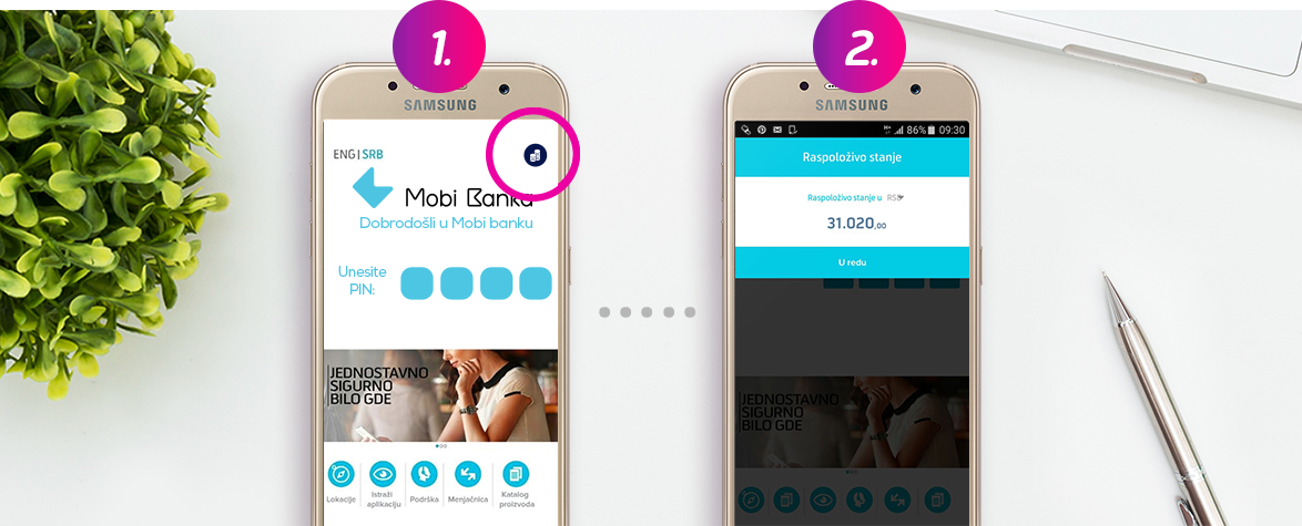 Pre-login balance
